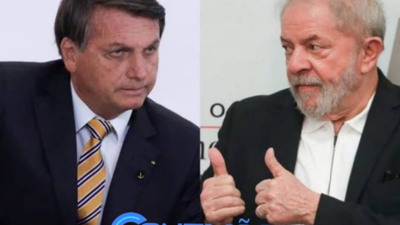 Pesquisa Datafolha entre Lula e Bolsonaro é semelhante a de 2018.