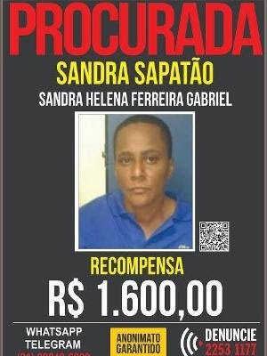 Jacarezinho: Sandra Sapatão já ofereceu R$ 1 milhão a PMs por liberdade