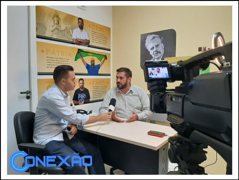 Portal de noticias conexaonaweb.com.br entrevista o vereador Bolsonarista de Maceió , Leonardo Dias.