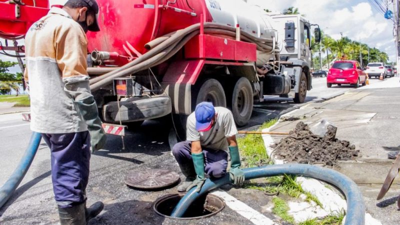 Prefeitura segue com obras de recuperação e desobstrução de galerias