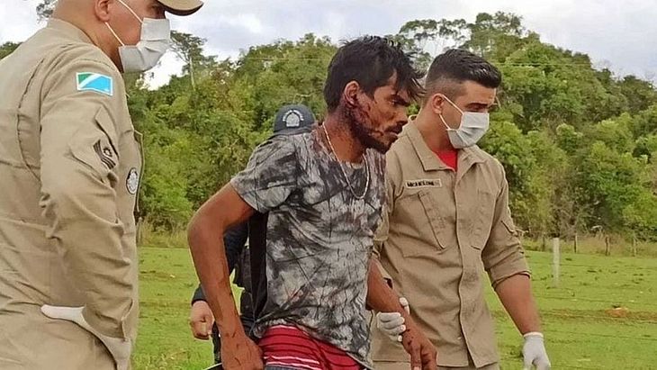 Após ser agredido, homem é confundido com Lázaro e não recebe socorro em Campo Grande (MS)