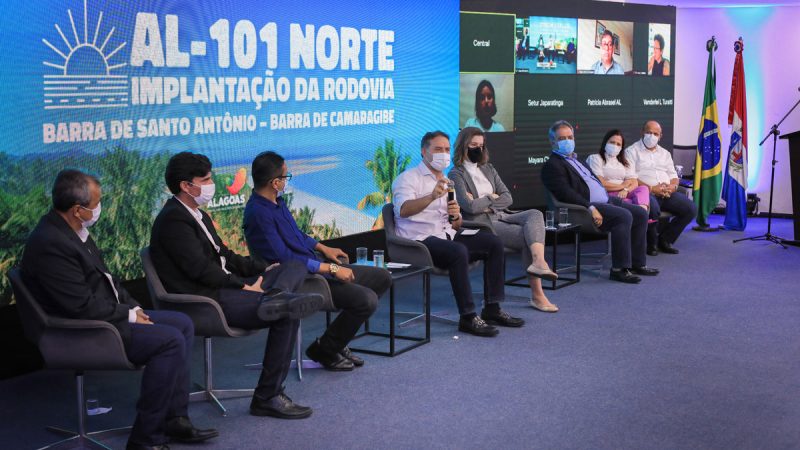 Nova rodovia em rota turística do Litoral Norte de Alagoas será entregue no próximo verão