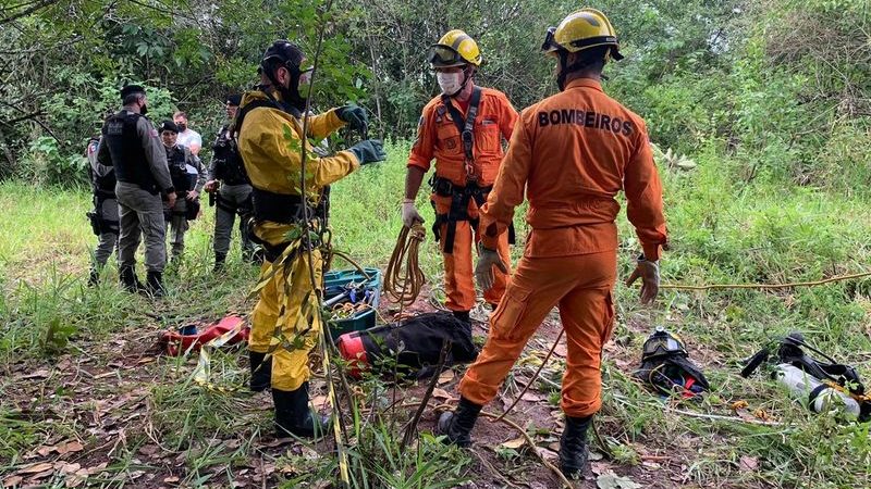 Corpo de homem, em estado de decomposição, é encontrado dentro de poço na BR-104