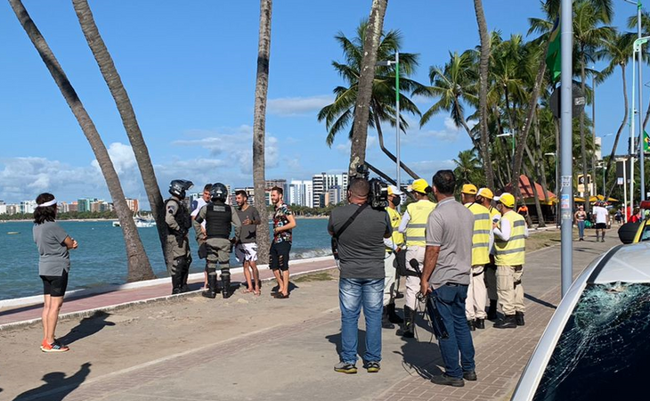 Médico é atropelado enquanto praticava atividade física na orla de Maceió