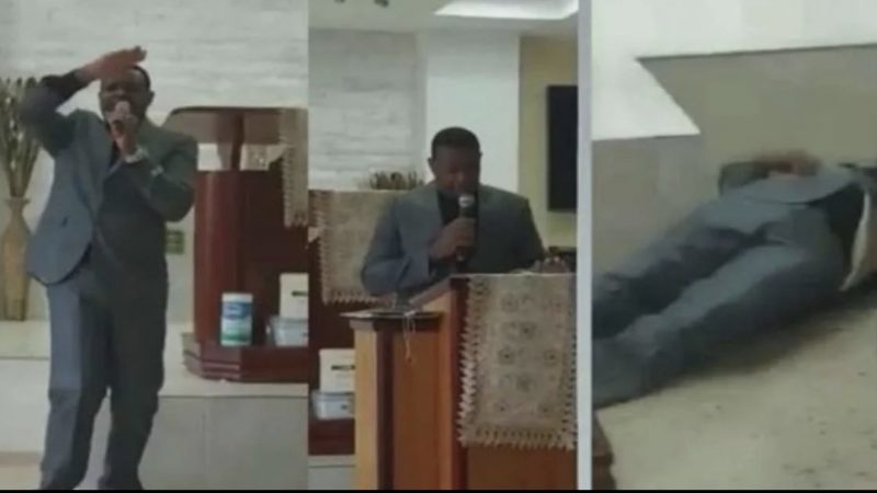 Pastor morre no altar ao glorificar a Deus