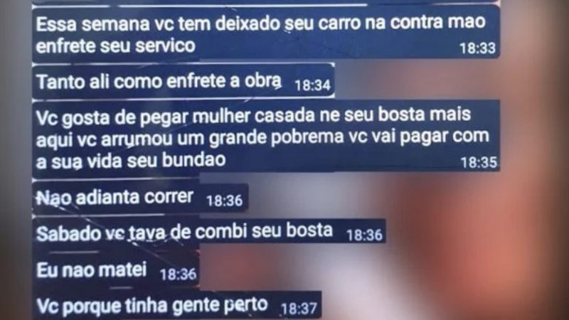 Ex-amante cria ‘fake’ para matar atual amante de mulher casada em SP: ‘Não adianta correr’