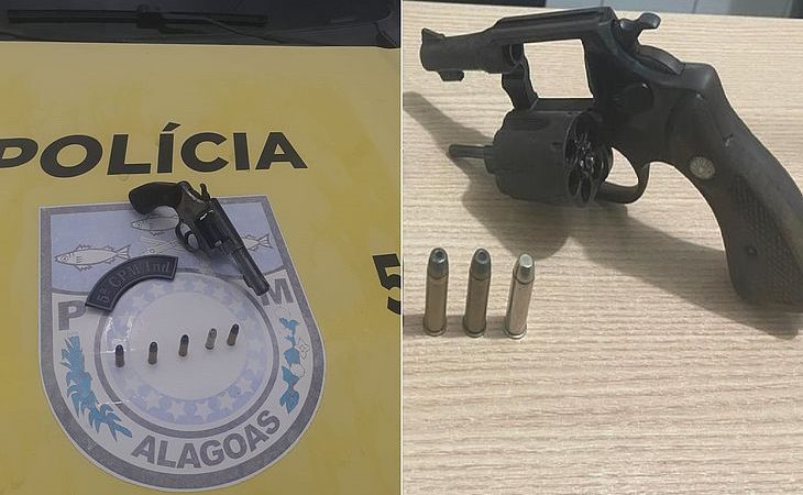 Homem é preso duas vezes no mesmo dia com armas de fogo, em Barra de São Miguel