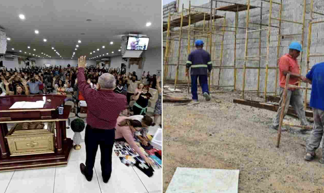 Pastor inicia obra de 80 casas para doar a famílias carentes