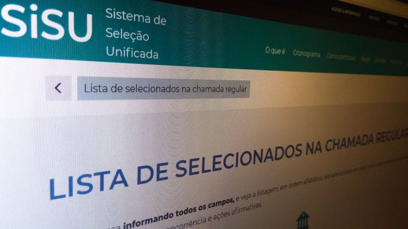 Hoje é o último dia para inscrições no Sisu