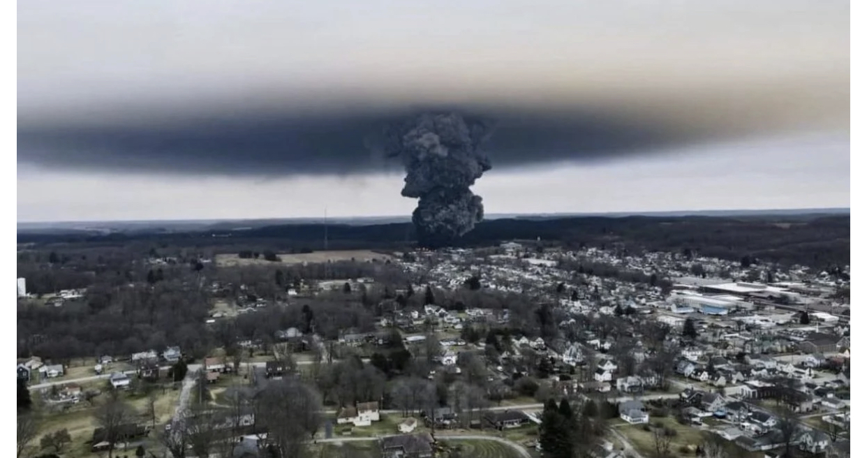 Acidente químico em Ohio pode ser o mais grave da história americana