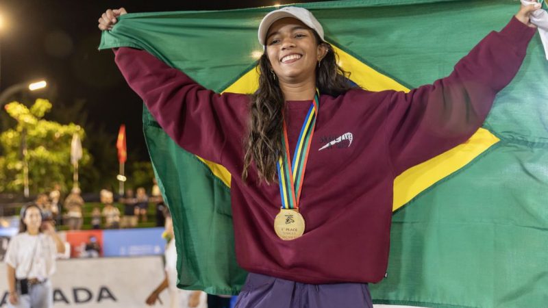 Rayssa Leal conquista Mundial de Skate Street