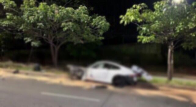 O passeiro de um Porsche faleceu na madrugada nesta segunda (11), em  Belorizonte