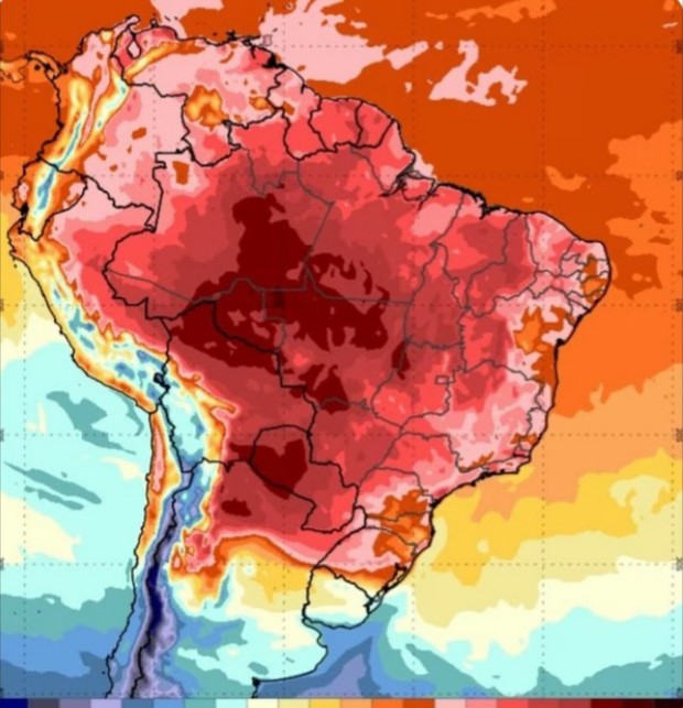 Brasil enfrenta onda de calor e pode ter recordes de temperatura em pleno inverno; previsão vai até 40°C