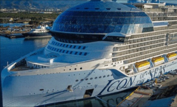 Icon of The Seas: navio 5 vezes maior que o Titanic chega a Miami para sua estreia; veja detalhes