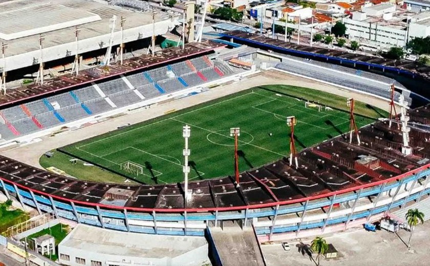 Estádio Rei Pelé é o único estádio apto para jogos do Campeonato Alagoano