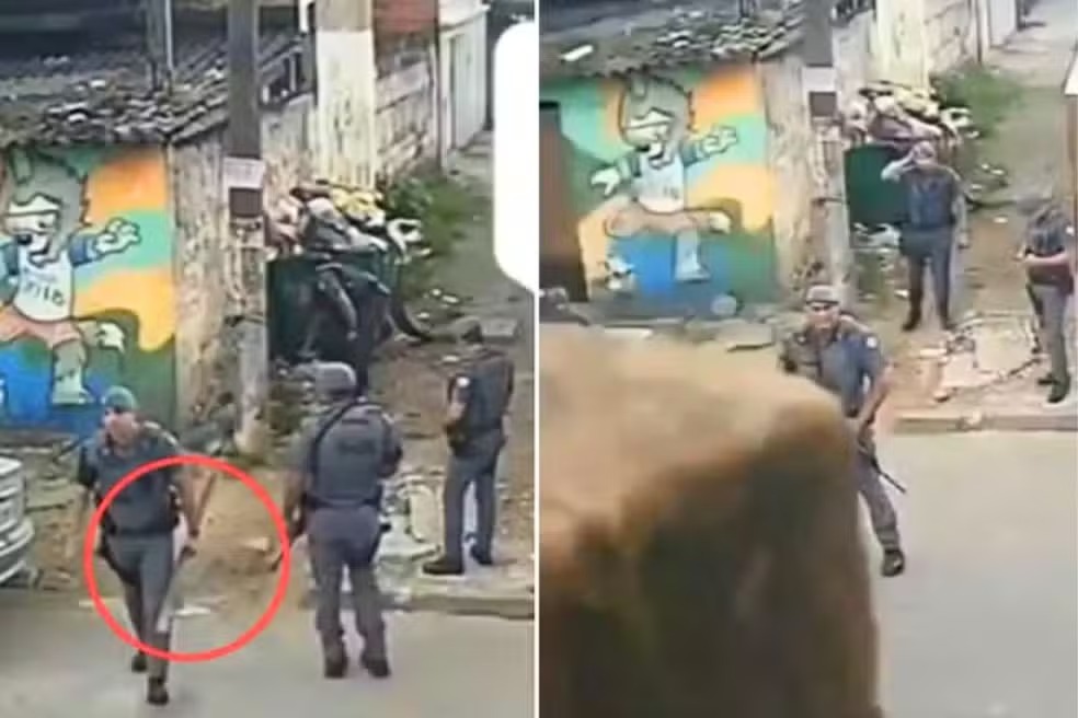 PM diz que câmeras destruídas por policiais foram instaladas pelo crime organizado; VÍDEO