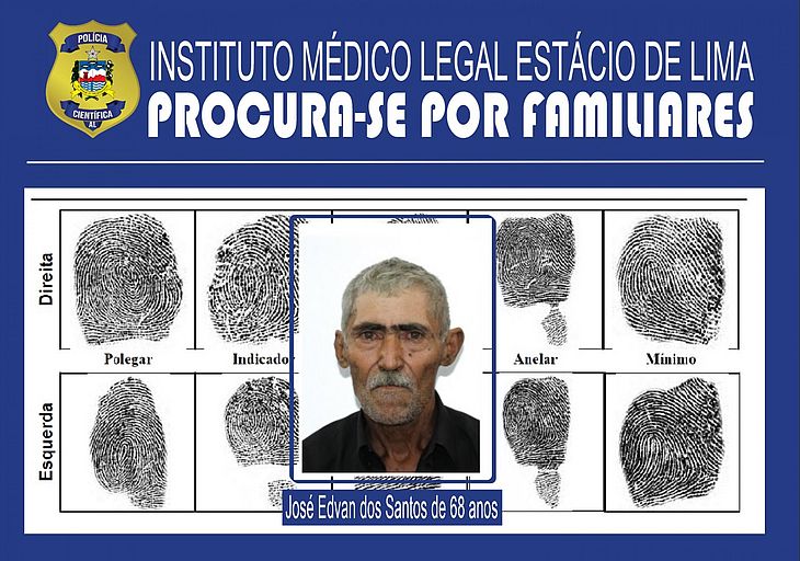 IML de Maceió procura por familiares de agricultor vítima de morte clínica