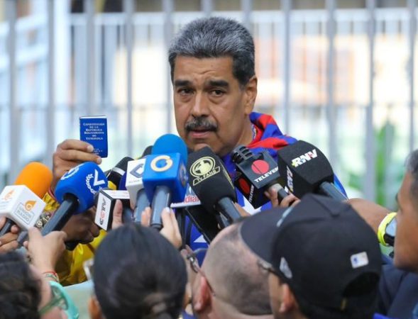 Conselho eleitoral da Venezuela declara Maduro reeleito com 51,21% dos votos