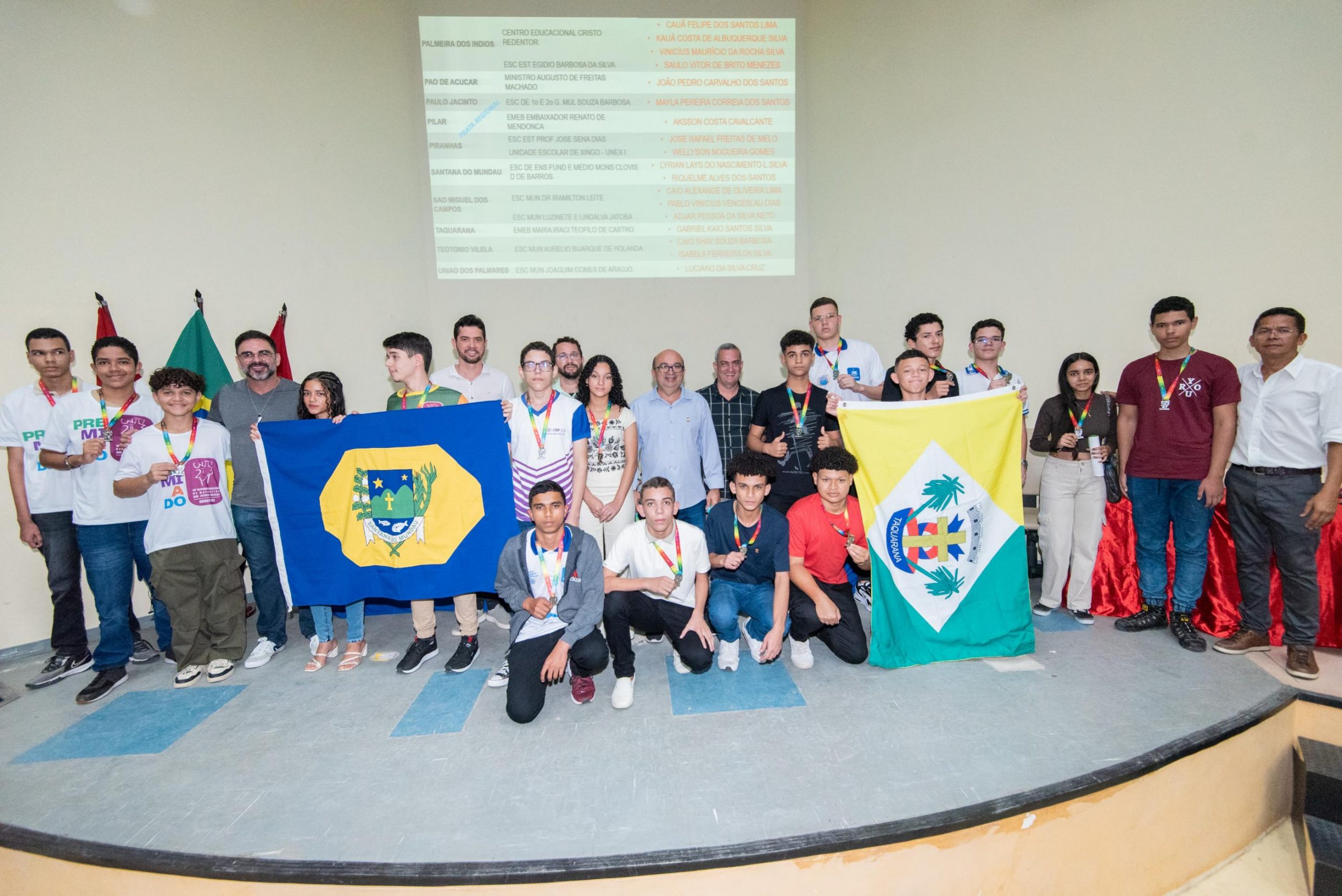 Rede estadual celebra 76 medalhas na OBMEP com conquistas históricas