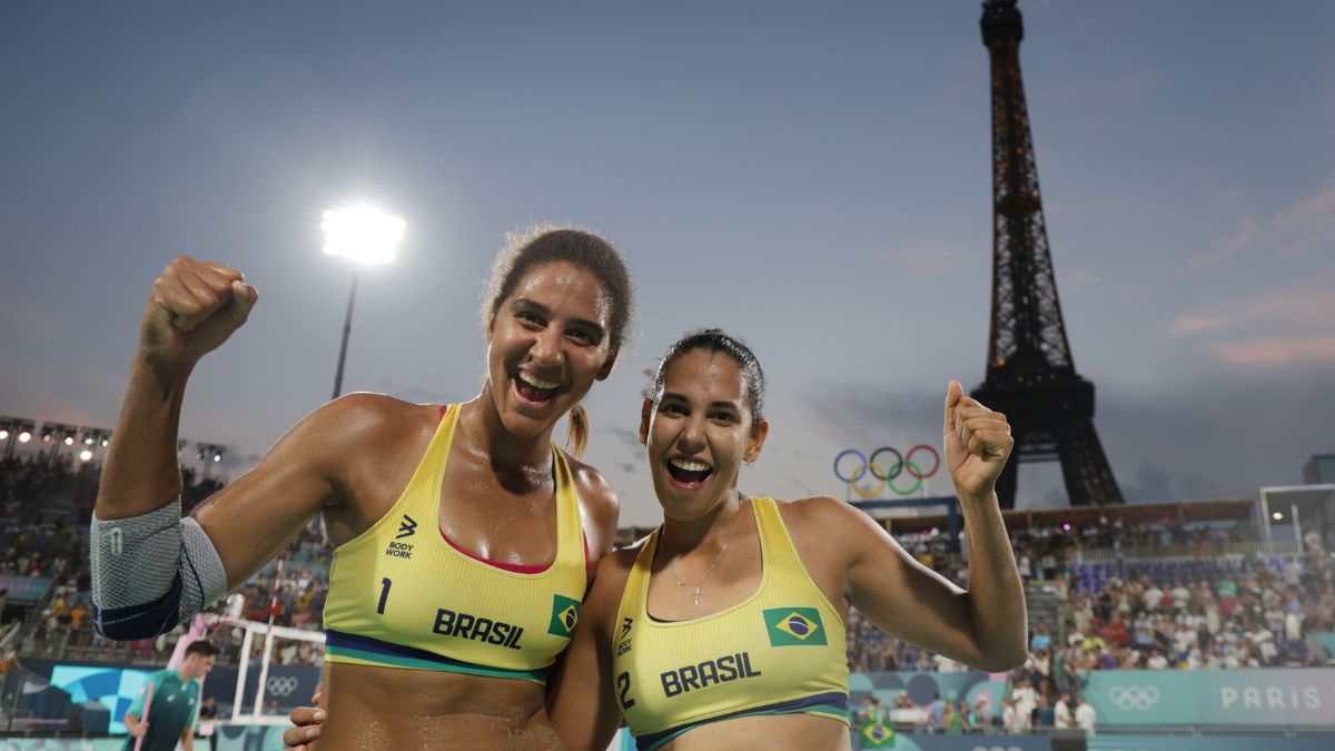 Ana Patrícia e Duda reconquistam o ouro do vôlei de praia feminino para o Brasil após 28 anos