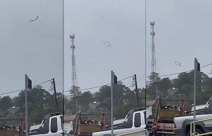 Avião com 62 pessoas a bordo cai em área residencial no interior de SP; veja vídeo