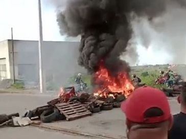 Vídeo: Agricultores bloqueiam Rota do Mar em protesto contra apreensão de suínos em Maceió