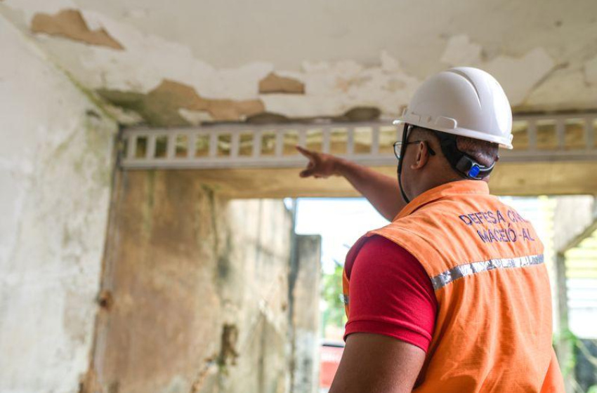 Saiba quais são os casos em que a Defesa Civil de Maceió recomenda demolição de imóveis