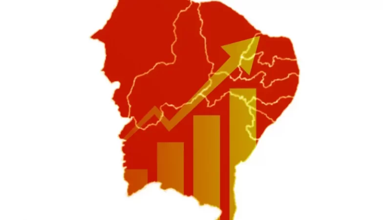 Saiba quanto o Nordeste vai crescer a mais que o Brasil