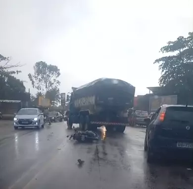 Mulher morre após cair de moto na BR 316, em Satuba; vídeo