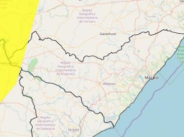 Inmet divulga alerta de baixa umidade para quatro cidades do Sertão alagoano