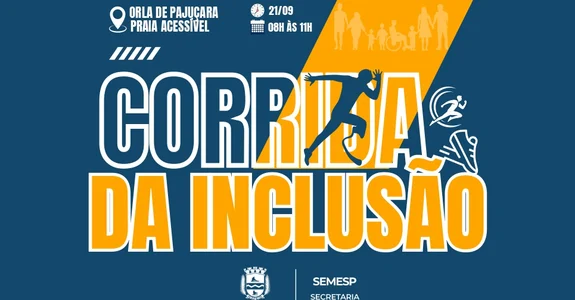 Corrida da Inclusão acontece neste sábado na Pajuçara