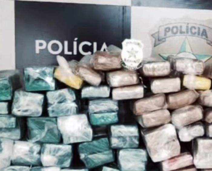 VIDEO: Polícia Civil de Alagoas prende casal com 160 kg de maconha em São Sebastião