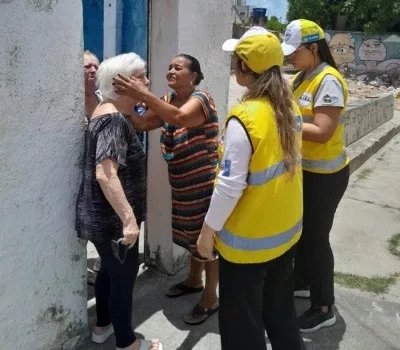 Ronda no Bairro ajuda idosa perdida a reencontrar familiares