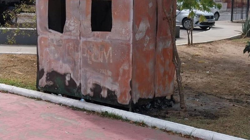 Mais um ponto de entrega voluntária é incendiado no Stella Maris