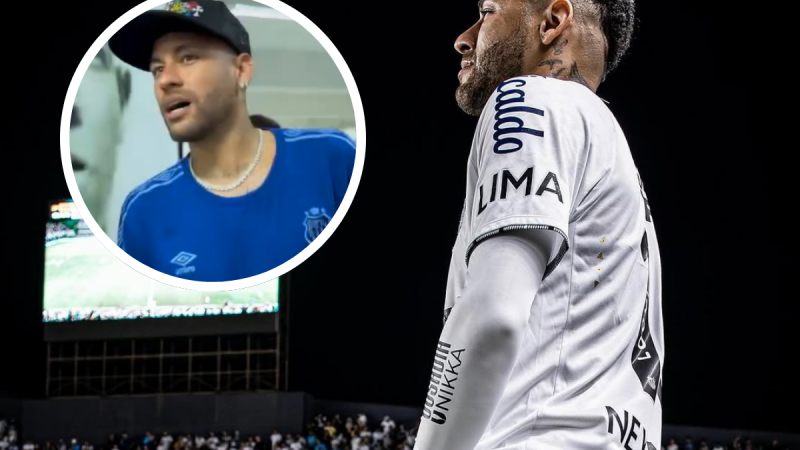 Neymar ganha festa surpresa de famosos e parças em reestreia no Santos