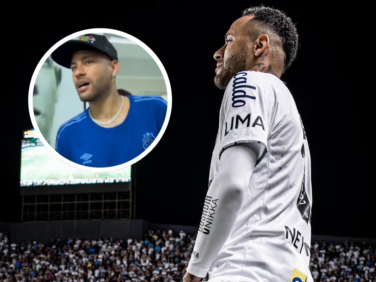 Neymar ganha festa surpresa de famosos e parças em reestreia no Santos