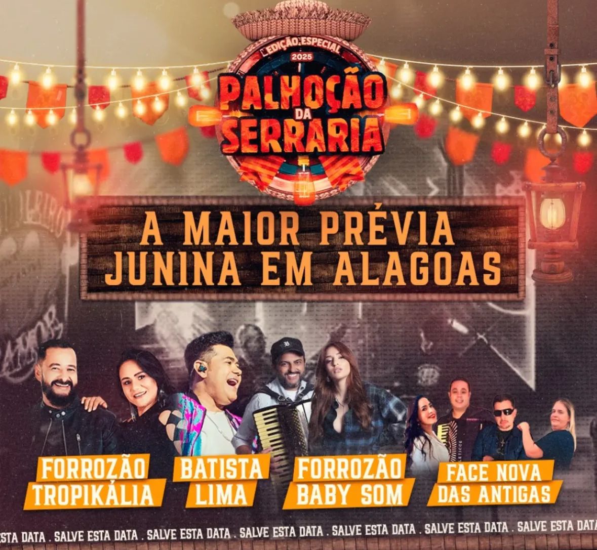 UM EVENTO DE SUCESSO: ESTÁ CHEGANDO O PALHOÇÃO DA SERRARIA 2025