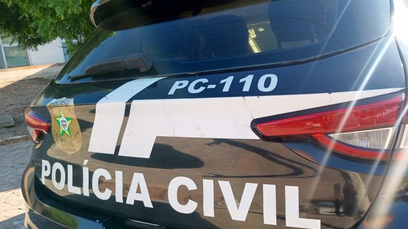 Homem é executado no interior de Alagoas e suspeito é preso após ser baleado acidentalmente pelo comparsa