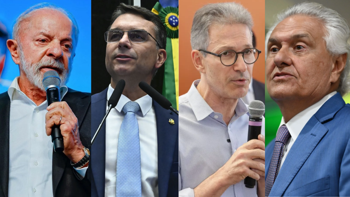 Nexus: no 2º turno, Lula tem empate técnico com Flávio, Zema e Caiado